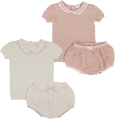 Analogie by Lil Legs Signature Collection Baby Girls Knit Outfit - SGKS