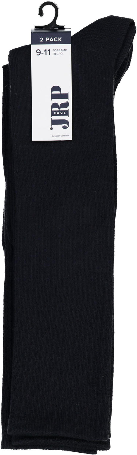 JRP Girls Sport Ribbed Knee Socks 2 Pack - S2SRIB