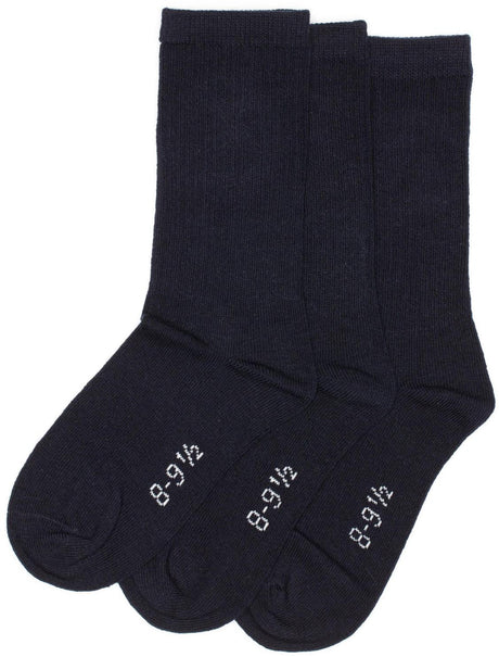 Trimfit Boys Cotton Comfortoe Crew Socks - 01703 - 3 Pack