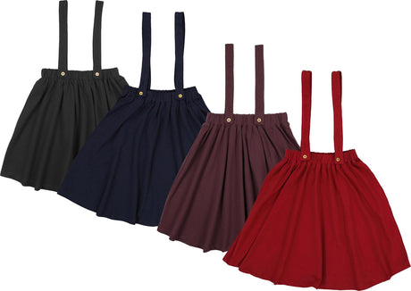 Lil Legs Wardrobe Staples Collection Girls Suspender Skirt - AF26S817