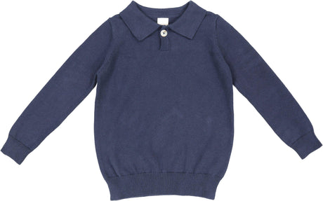 Analogie by Lil Legs Shabbos Knit Collection Boys Polo Sweater
