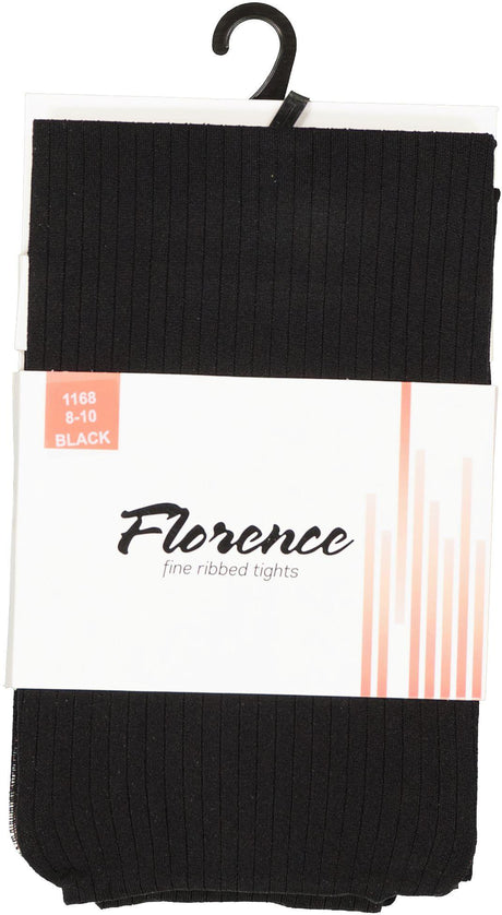 Florence Girls Microfiber 40 Fine RIb Tights - 1168
