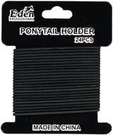 Eden 2mm Ponytail Elastics 24 Pack - PH2MM