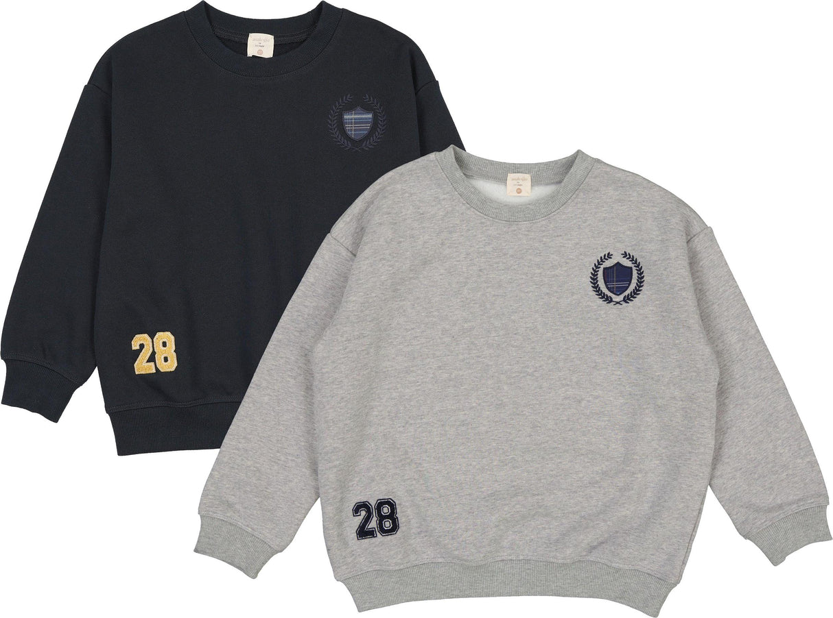 Analogie by Lil Legs Fan Club Collection Boys Little Logo Sweatshirt - AF26S523B
