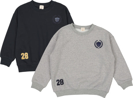 Analogie by Lil Legs Fan Club Collection Boys Little Logo Sweatshirt - AF26S523B