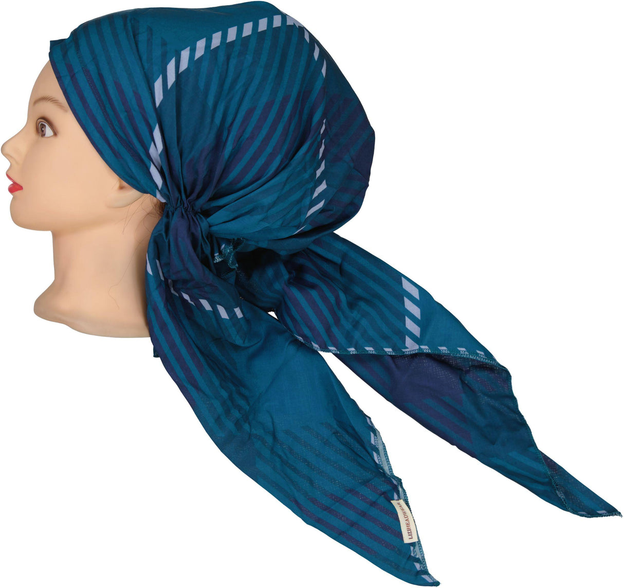 Lizi Grid Pre-tied Tichel - IB-TT-26612-C