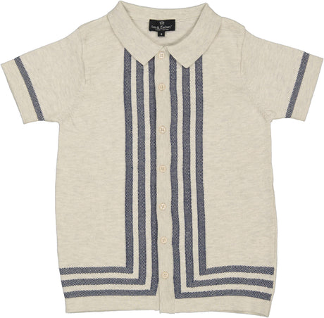 Leo & Zachary Boys Short Sleeve Sweater - KYLE