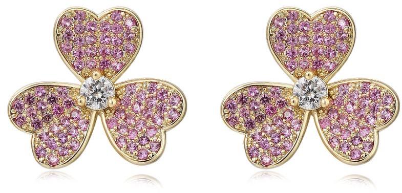 Tiny Gem Girls Clover Stud Earring - TG74