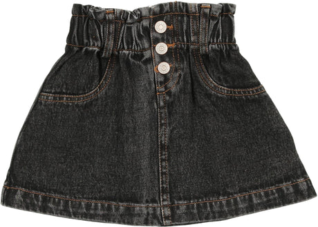 Lil Legs Denim Basic Collection Girls Paperbag Skirt - PGSK