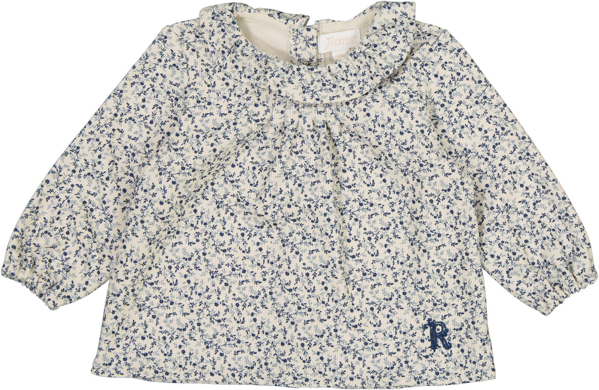 Rompp Baby Girls Printed Corduroy Blouse - W26-816BG