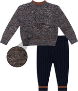 Clo Baby Boys Mix Knit Outfit - WB6CP7458E