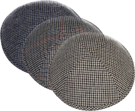 iKippah Boys Wool Houndstooth Yarmulka