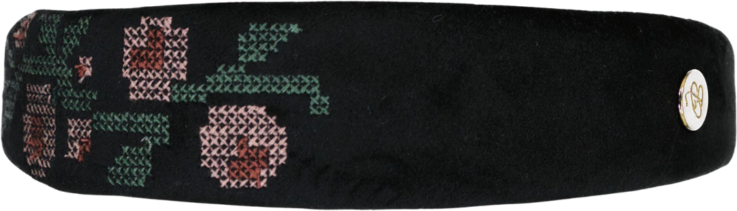 Jelly Bean Girls Cross Stitch Headband - JB564-A
