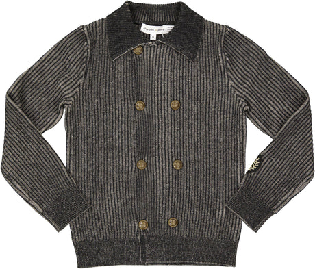 Charlotte & George Boys Double Breasted Cardigan - WB3CP4926