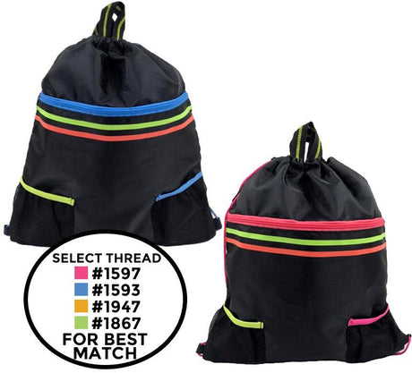 LandsKID Waterproof Swim Drawstring Backpack - LK03