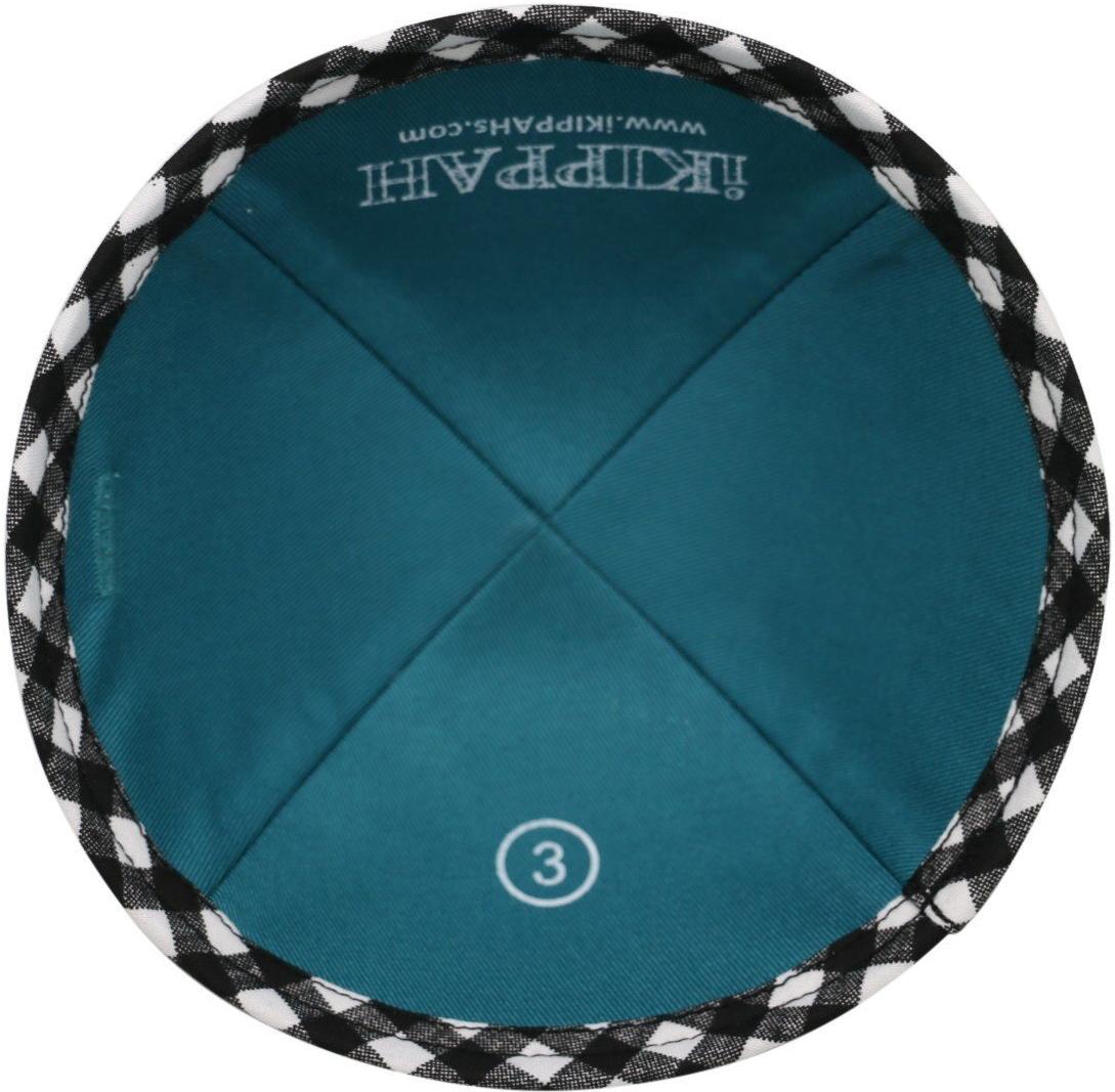 iKippah Boys Gingham Yarmulka