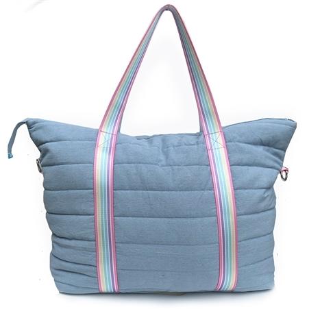 Top Trenz Denim Tote Bag - TOTE-DEN-CANDY