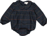 Rompp Baby Girls Plaid Romper - W26-818BGR