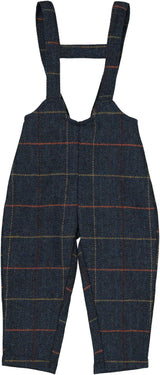 Rompp Boys Plaid Overall - W26-818RMP