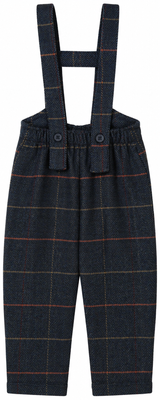 Rompp Boys Plaid Overall - W26-818RMP