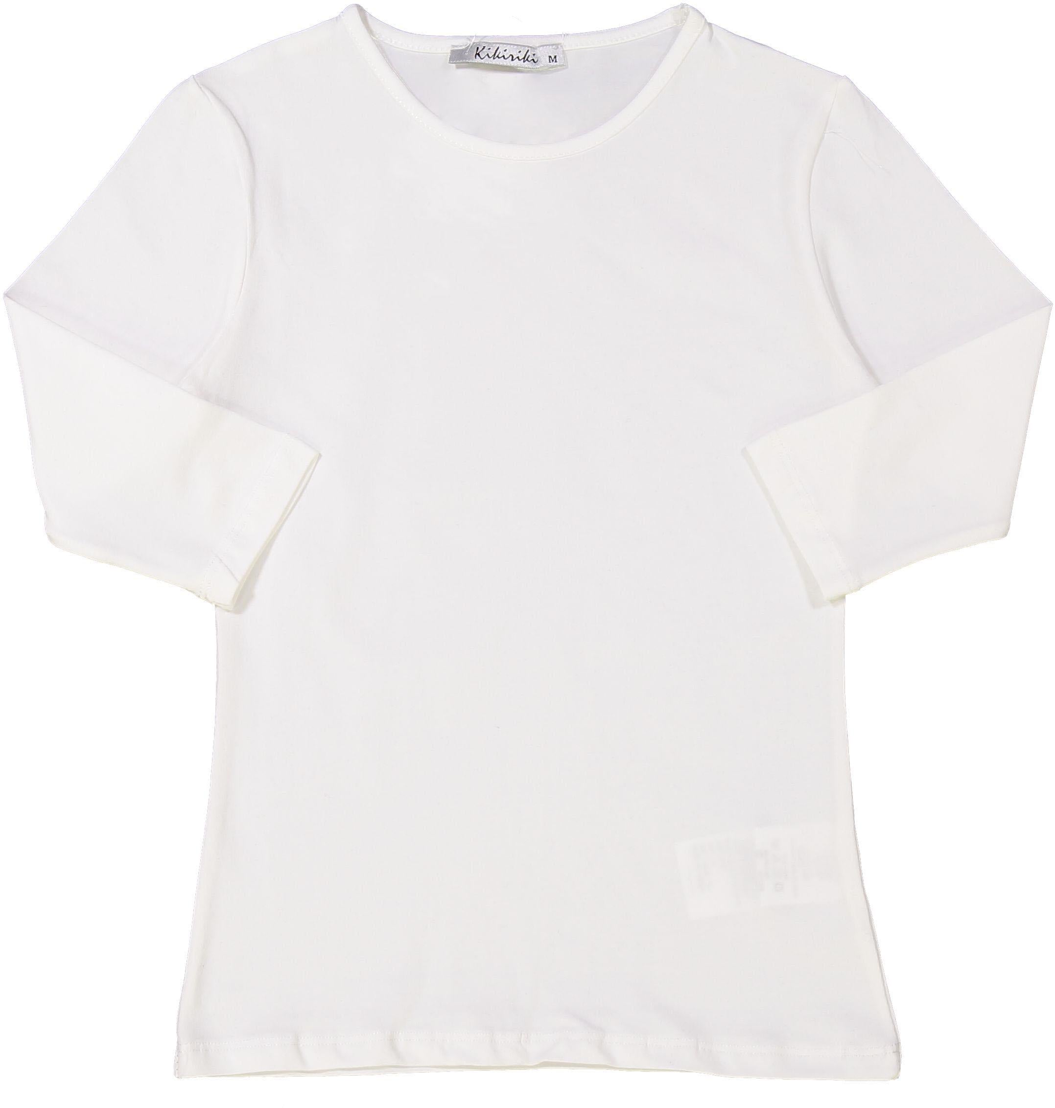 Kiki Riki Girls Cotton 3/4 Sleeve Shell - 19433 – ShirtStop