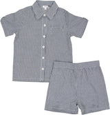 Bonjoy Baby Boys Plaid Outfit - BTSS26010SS