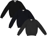 T.O. Collection Boys Fine Knit V-NECK Sweater - SWB-VN