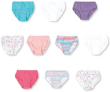 Hanes Toddler Girls Briefs Assorted 10 Pack - TP10AS