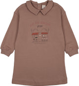 Analogie by Lil Legs Lil People Collection Girls Cafe Sweatshirt Dress - AF26D201