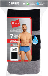 Hanes Mens TAGLESS® Briefs Underwear 7 Pack - 7764B7