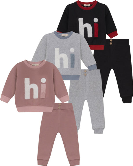 Fragile Boys Girls "hi" Lounge Set - WB6CP7427