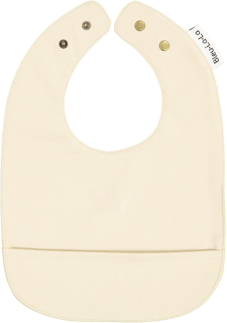 Bleu La La Vegan Leather Bib - Imprint