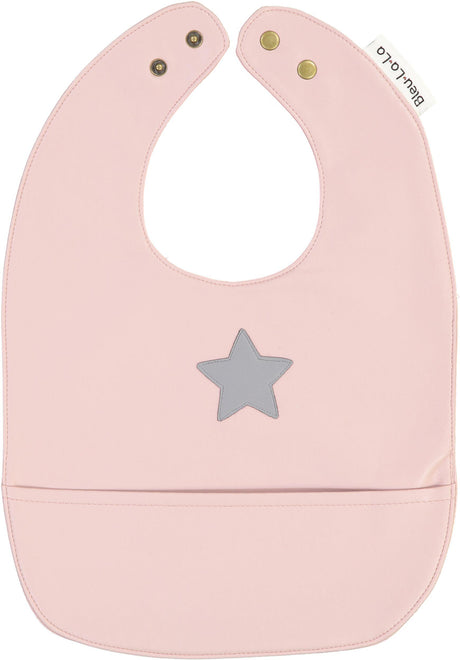 Bleu La La Vegan Leather Bib - Star