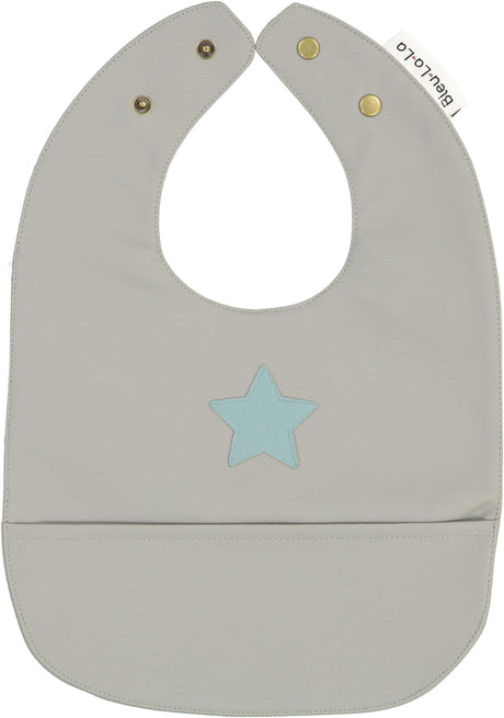 Bleu La La Vegan Leather Bib - Star