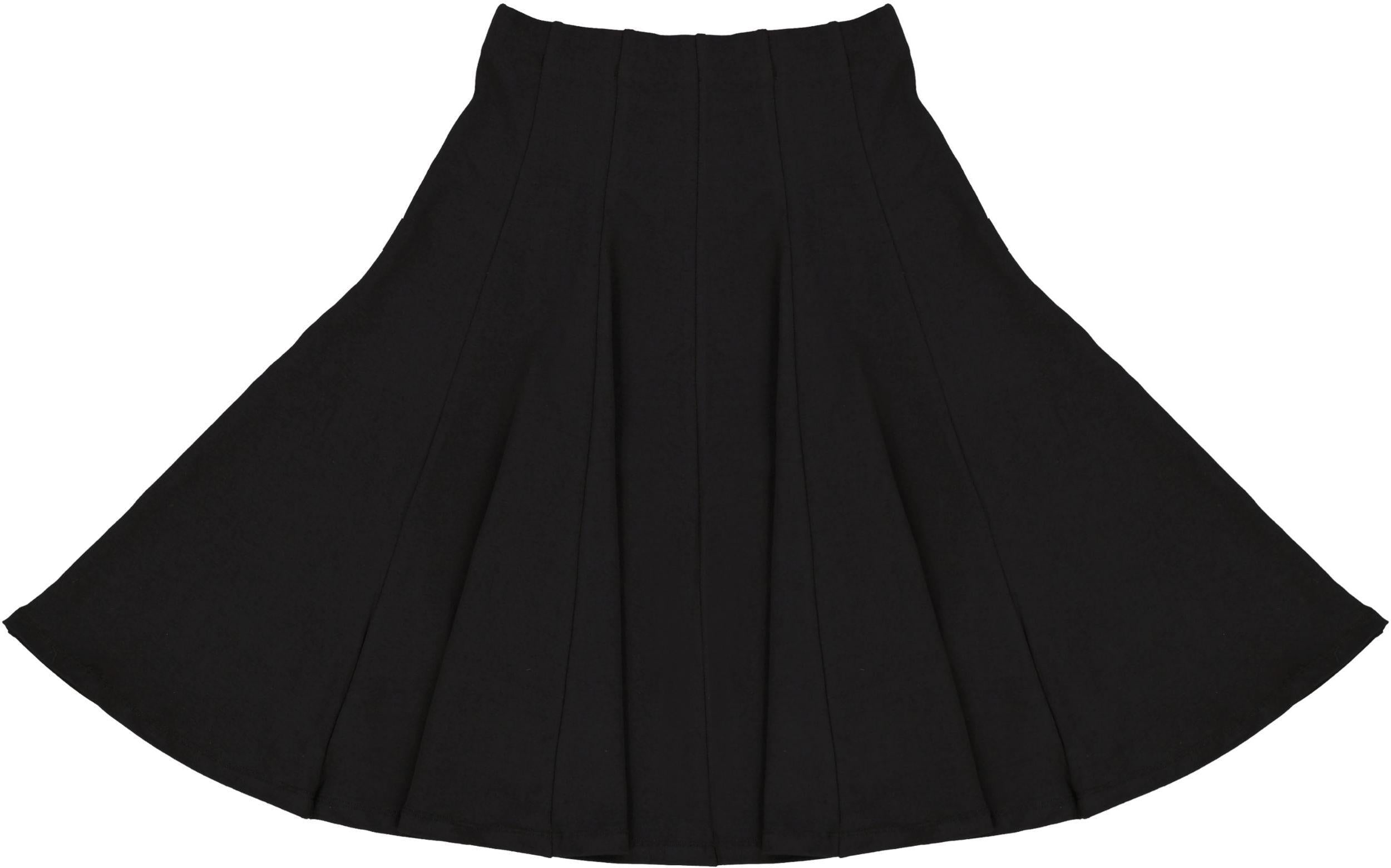 Kiki Riki Womens 24.5 Inch Cotton Panel Skater Skirt - 40615