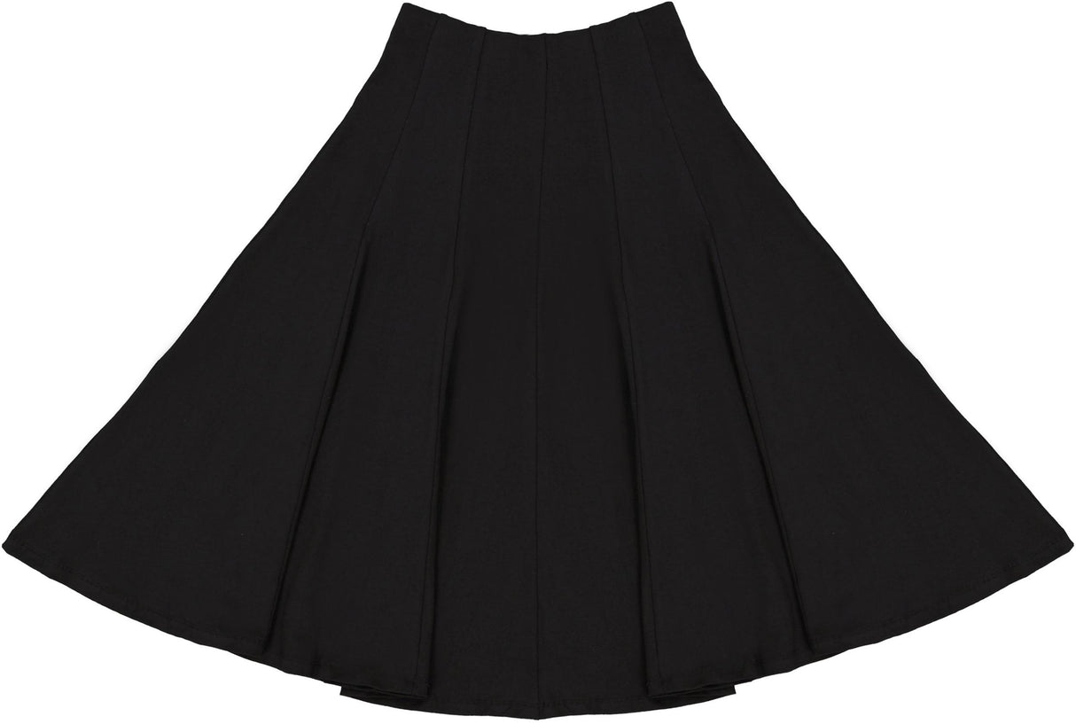 Kiki Riki Womens 29 Inch Cotton Panel Skater Skirt - 42208