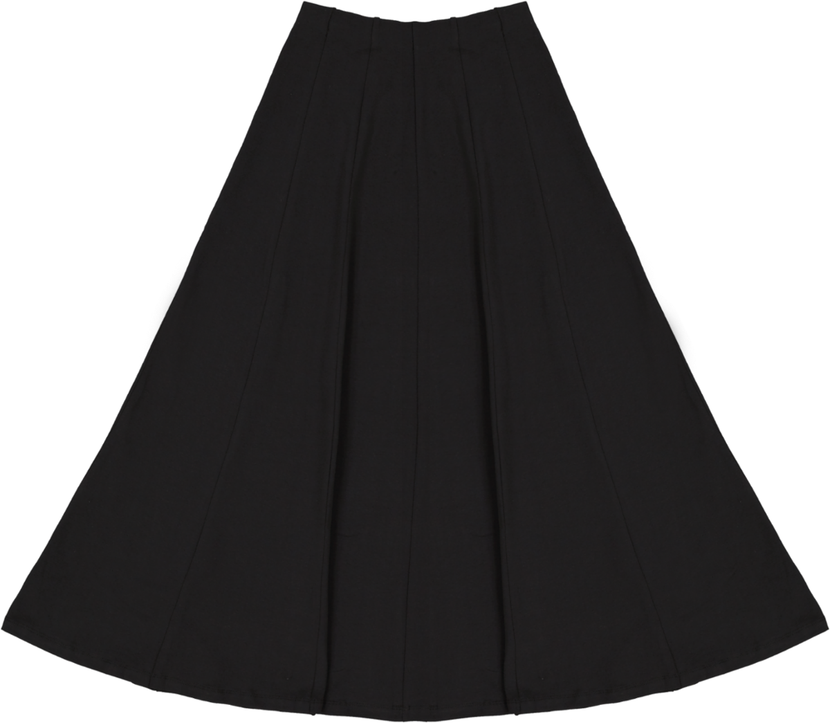 Kiki Riki Womens Maxi 35 Inch Cotton Panel Skater Skirt - 42494
