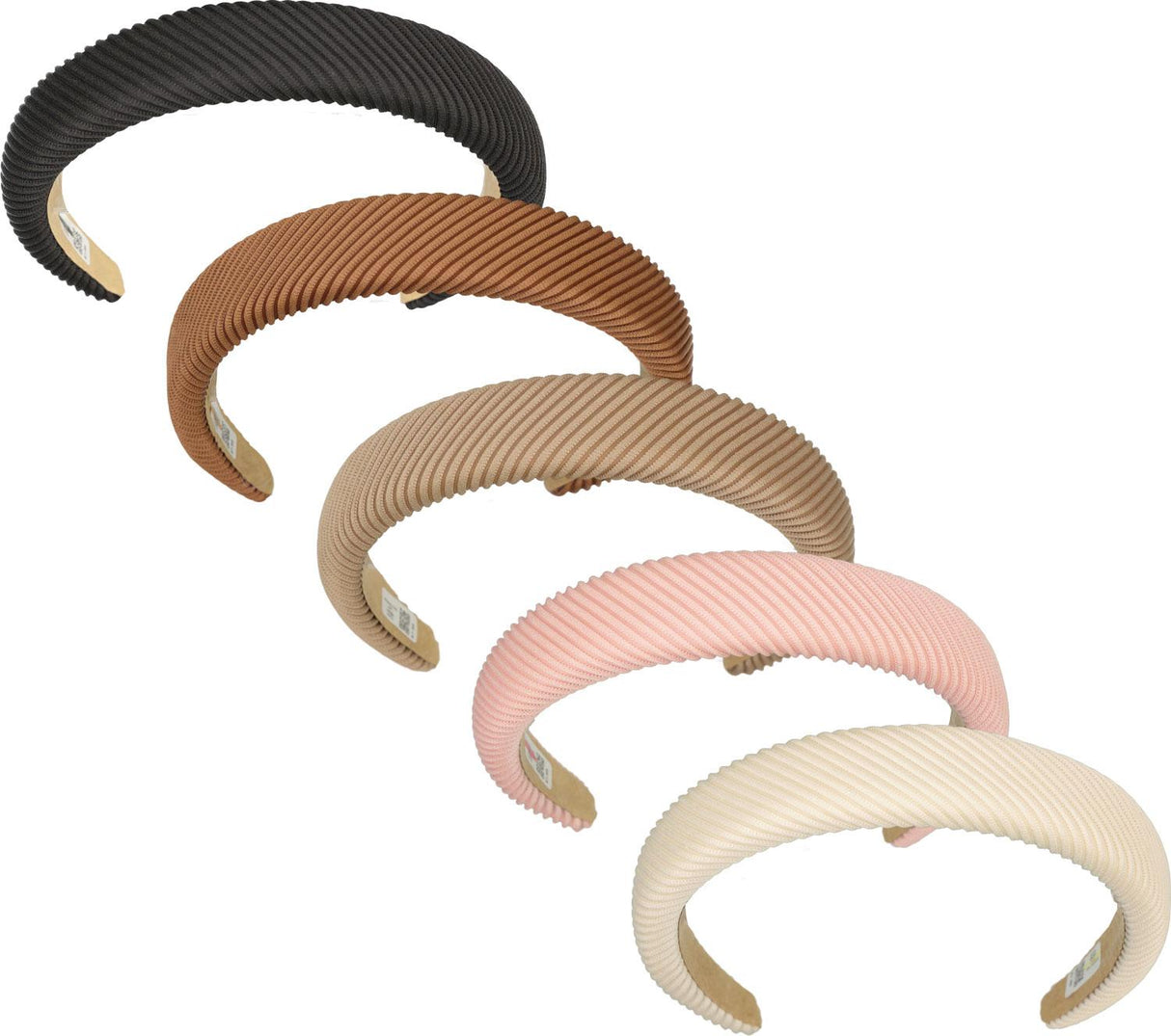 Keshet Girls Ribbed Padded Headband - HB2301