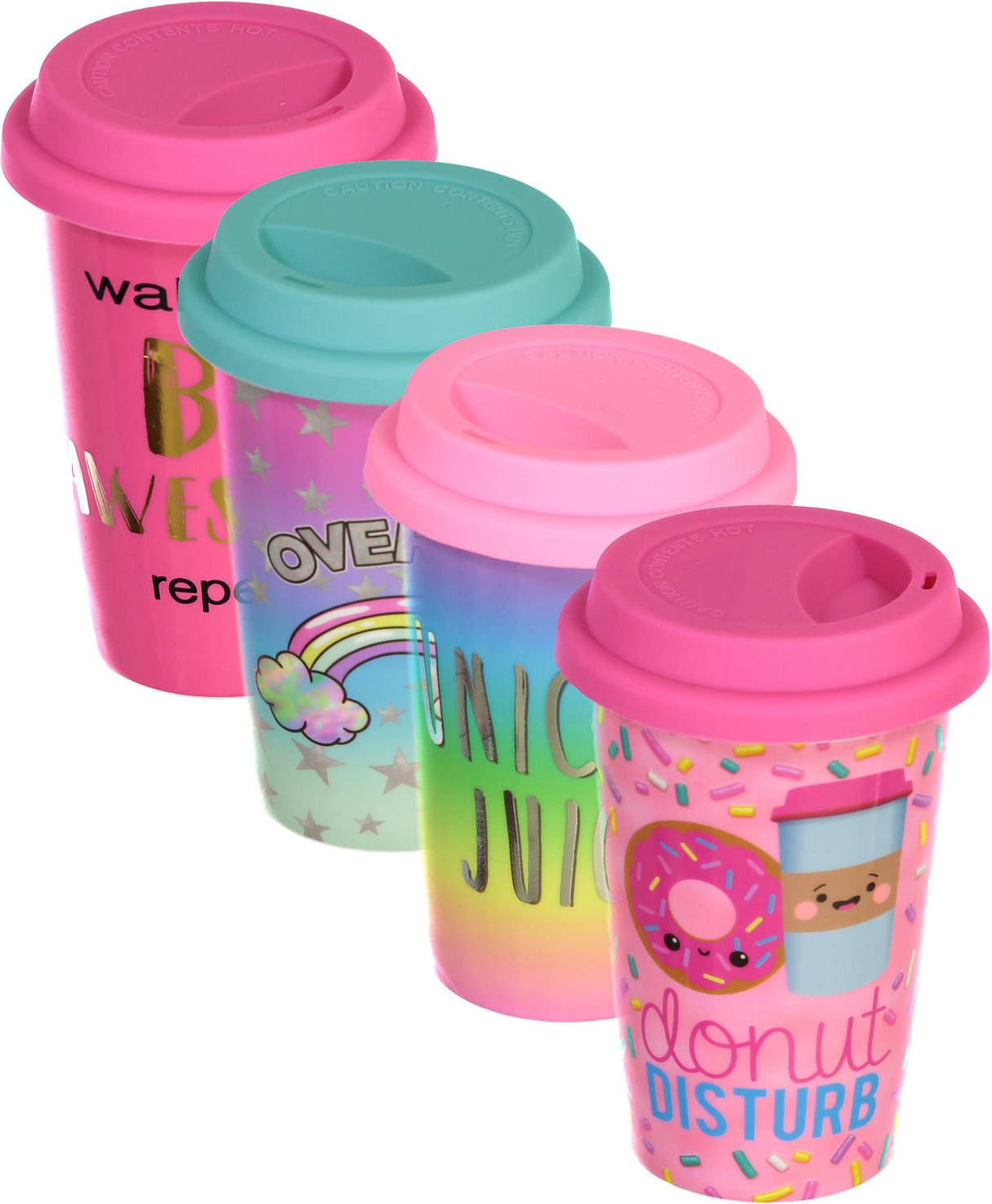 ShirtStop Ceramic Hot Cup with Silicone Lid - AND14499