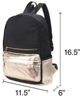ShirtStop Metallic Pocket Backpack