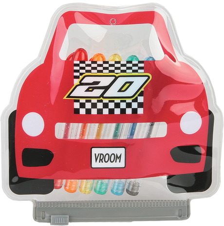 iScream Race Car Mini Gel Pen 6 Pack - 710-107