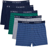 Hanes Mens TAGLESS® Knit Boxers Underwear 5 Pack - 709BP5