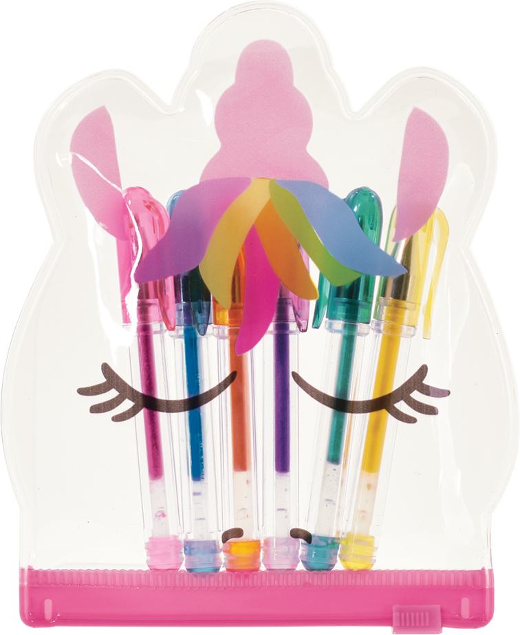 iScream Unicorn Mini Gel Pen 6 Pack - 710-079