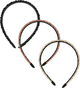 Keshet Girls Thin Braid Headband - HB2607