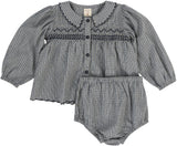 Dried Blue Plaid