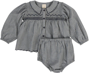 Dried Blue Plaid