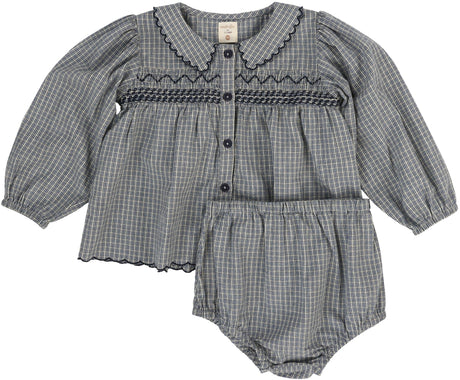 Analogie by Lil Legs Plaid Edition Collection Baby Toddler Girls Outfit Set - AF26TP501