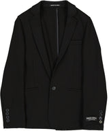 Armando Martillo Boys Black Stretch Knit Suit Separates - 613