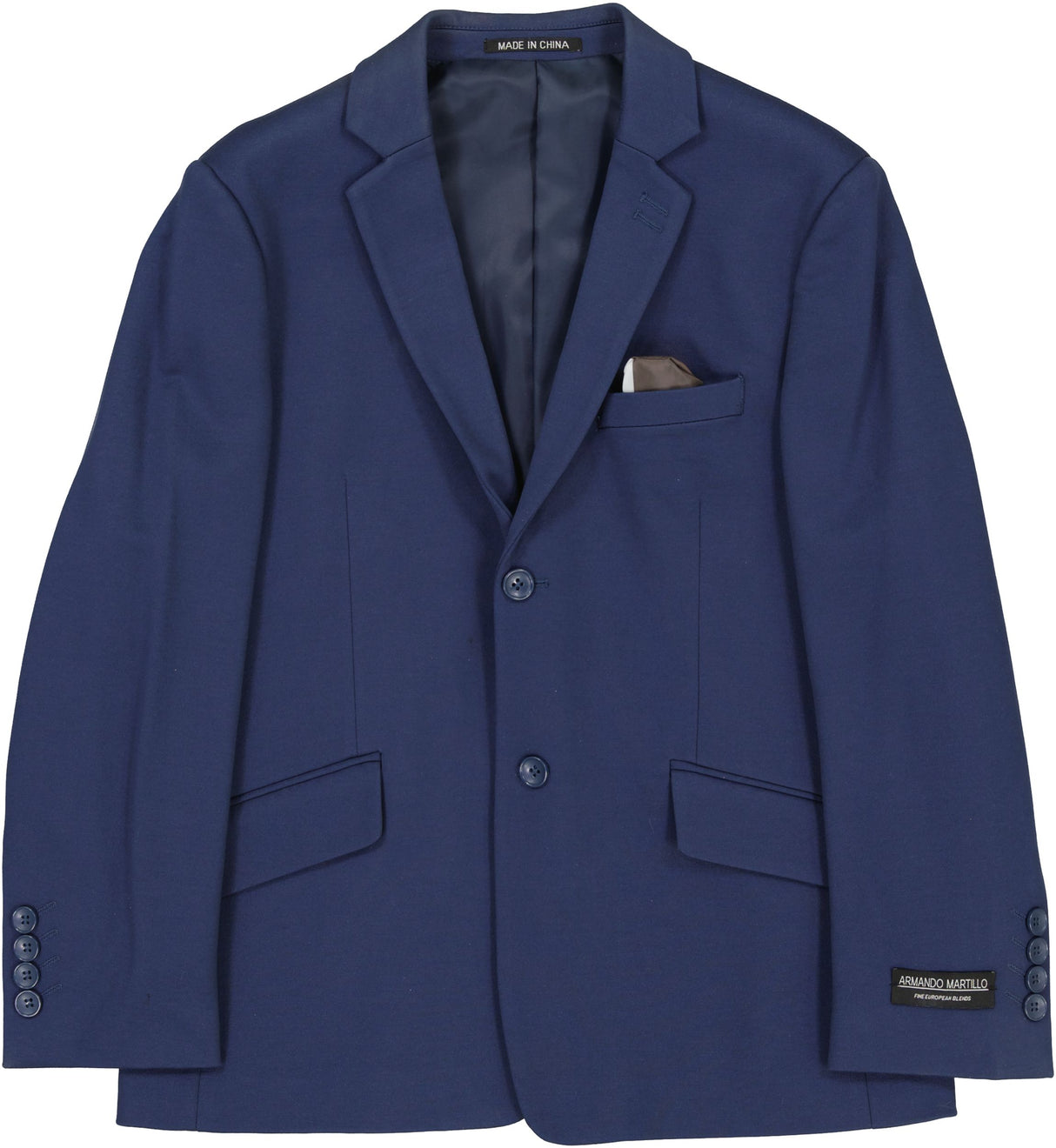 Armando Martillo Boys Off Navy Stretch Suit Separates - 614