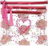 MHB 3pc Cosmetic Bag Set - ANPC17175